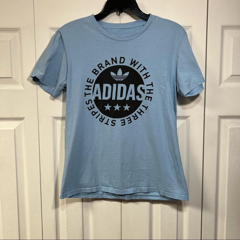 Adidas tee size small women